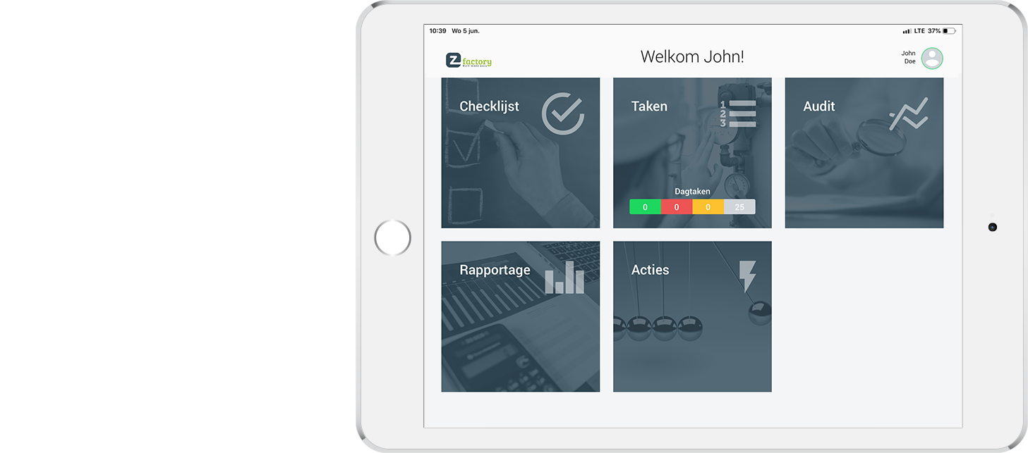 EZ-GO app continuous improvement en autonoom onderhoud tool