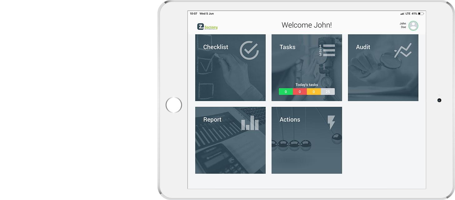 EZ-GO app continuous improvement and autonomous maintenance tool