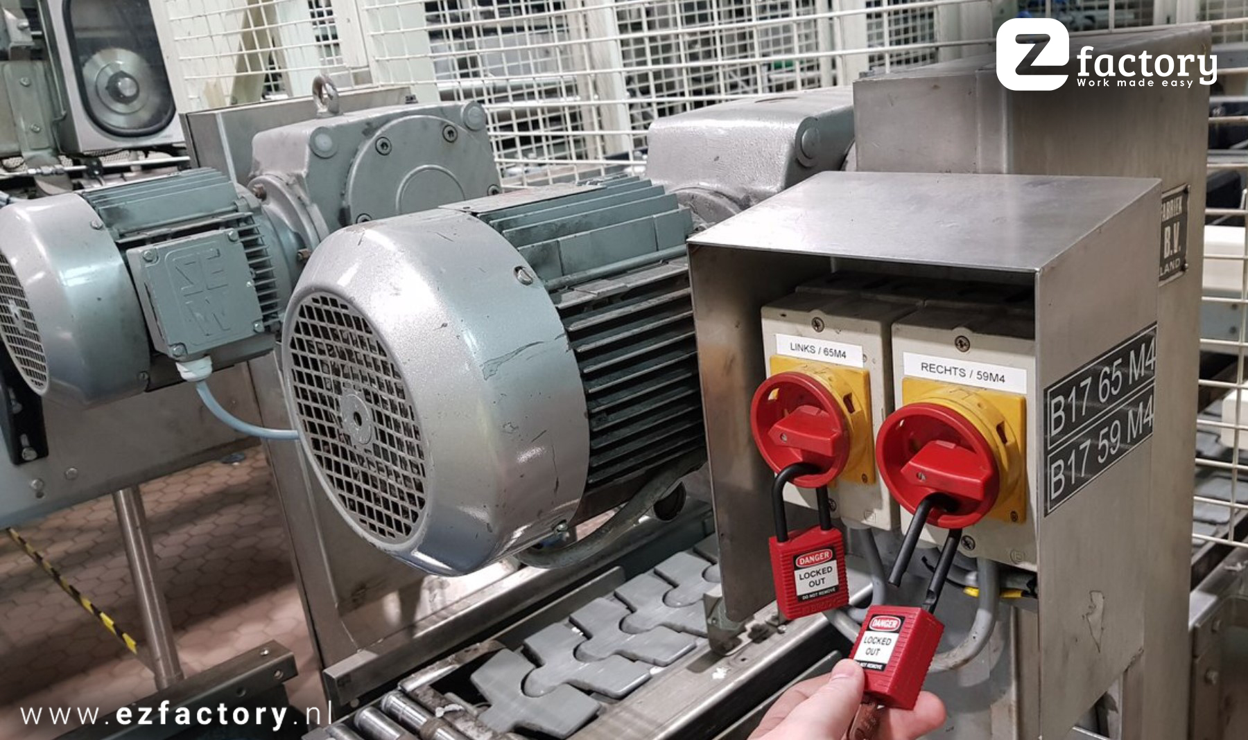 fabrieks veiligheid voorop