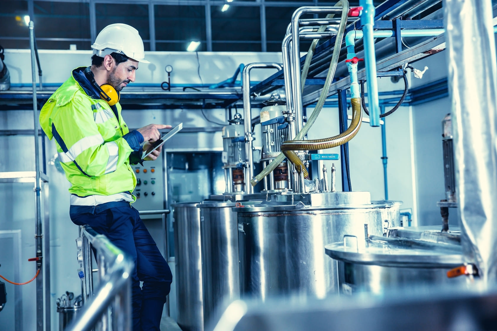 inspectie in fabriek